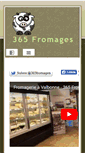Mobile Screenshot of 365fromages.com
